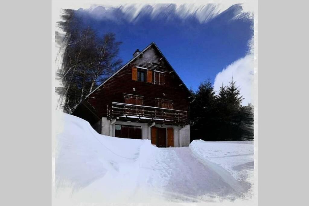 Authentique Chalet Vue Sur Le Lac Et Les Pistes เบสเซต์-แซงตานัสแตส ภายนอก รูปภาพ