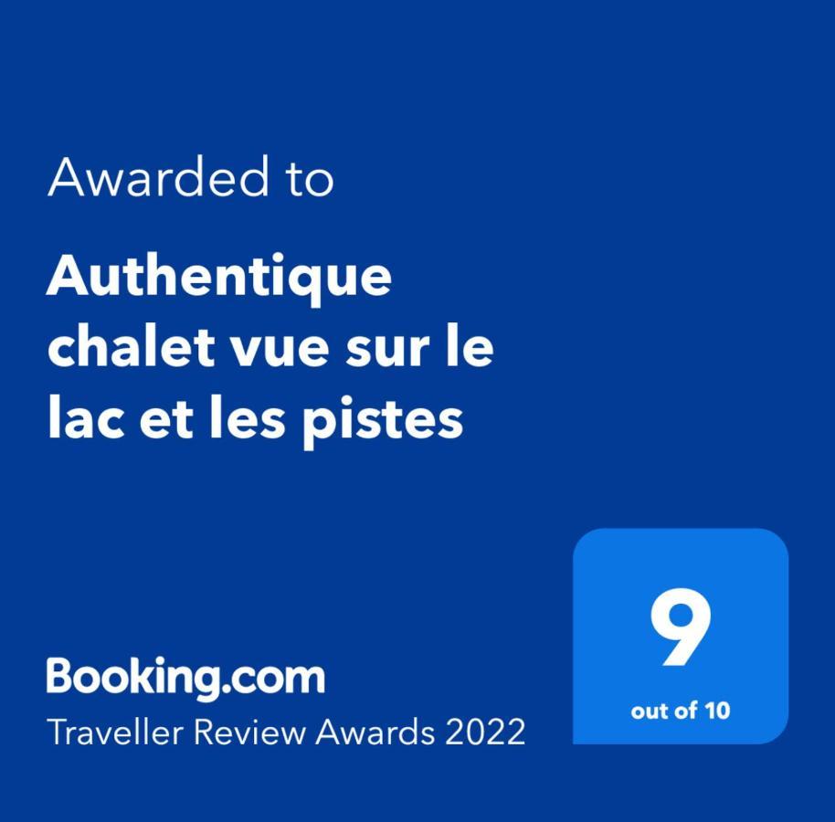 Authentique Chalet Vue Sur Le Lac Et Les Pistes เบสเซต์-แซงตานัสแตส ภายนอก รูปภาพ